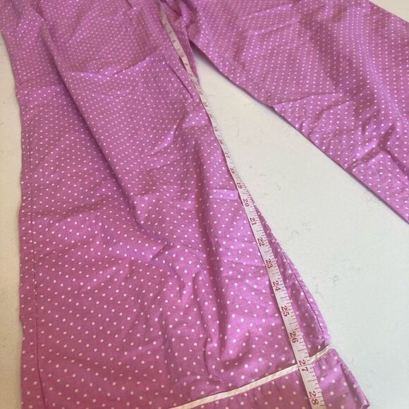 GAP Body 100% Cotton Pink White Polka Dot Girly Balletcore Sleep Set Size XL - Picture 11 of 11